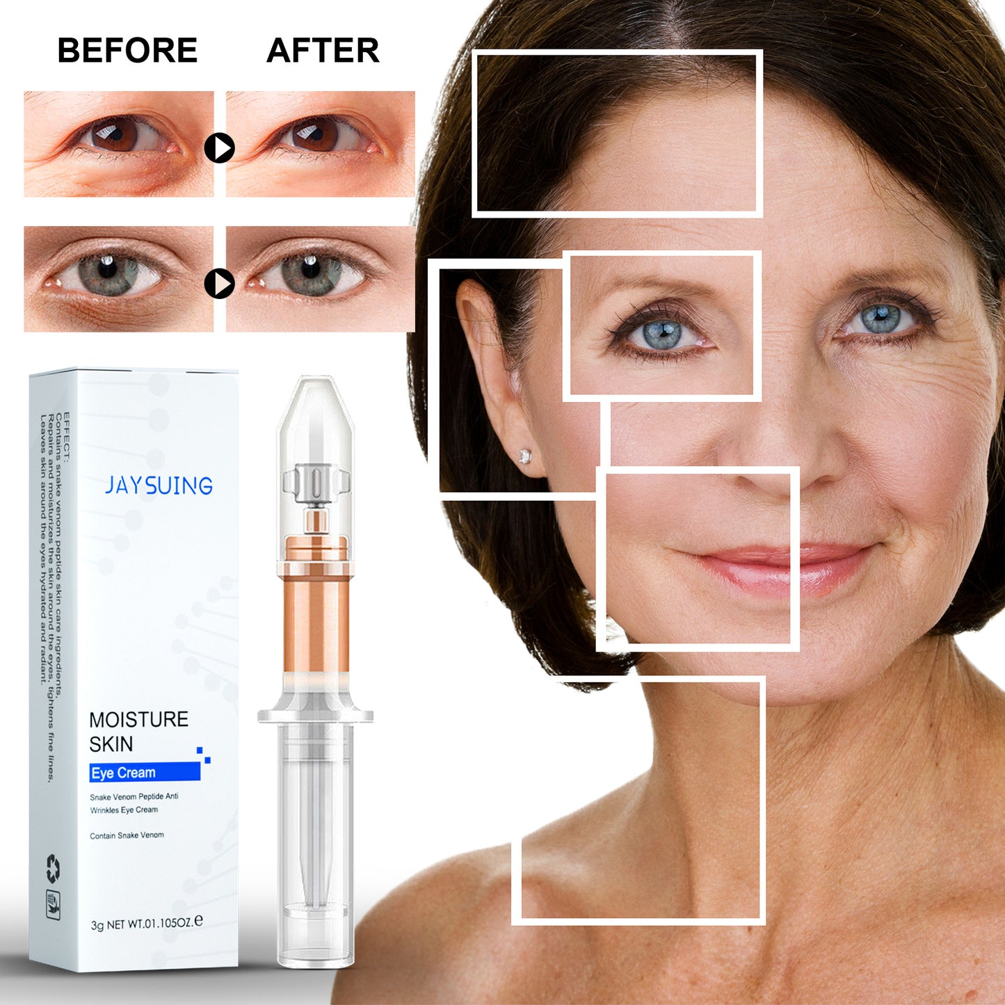 Instantly Eye Bags Removal Cream Remove Fine Lines Dark Circles