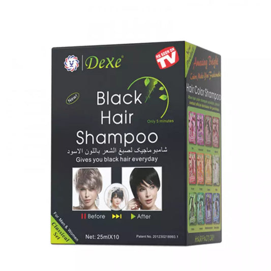 Black Color Shampoo - Pack Of 3